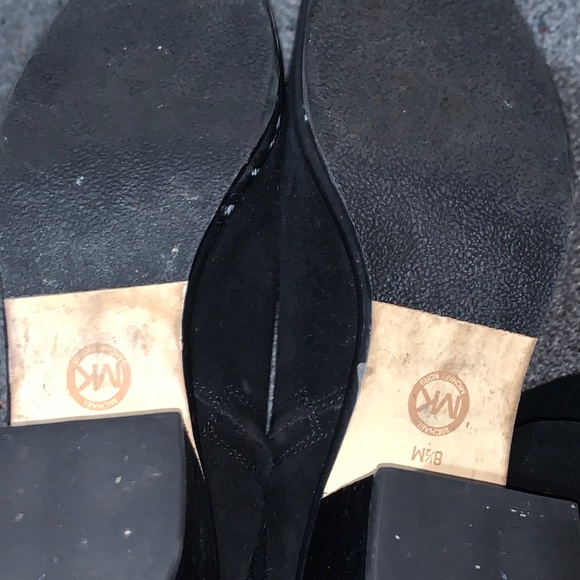 Knee high black suede boots - Picture 3 of 3